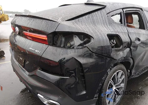 2023 BMW X6 xDrive40I z USA, uszkodzony, nr VIN 5UXCY6C00P9S03866